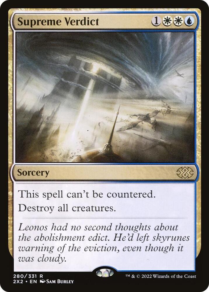 Supreme Verdict (280) [Double Masters 2022]