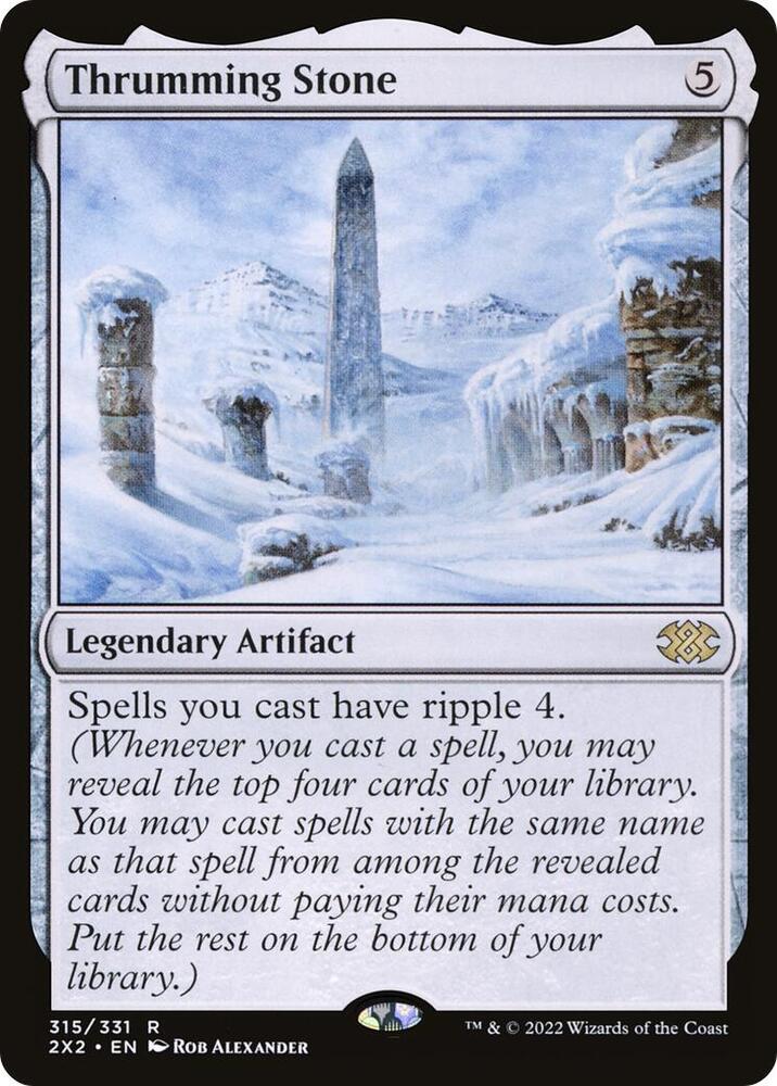 Thrumming Stone (315) [Double Masters 2022]