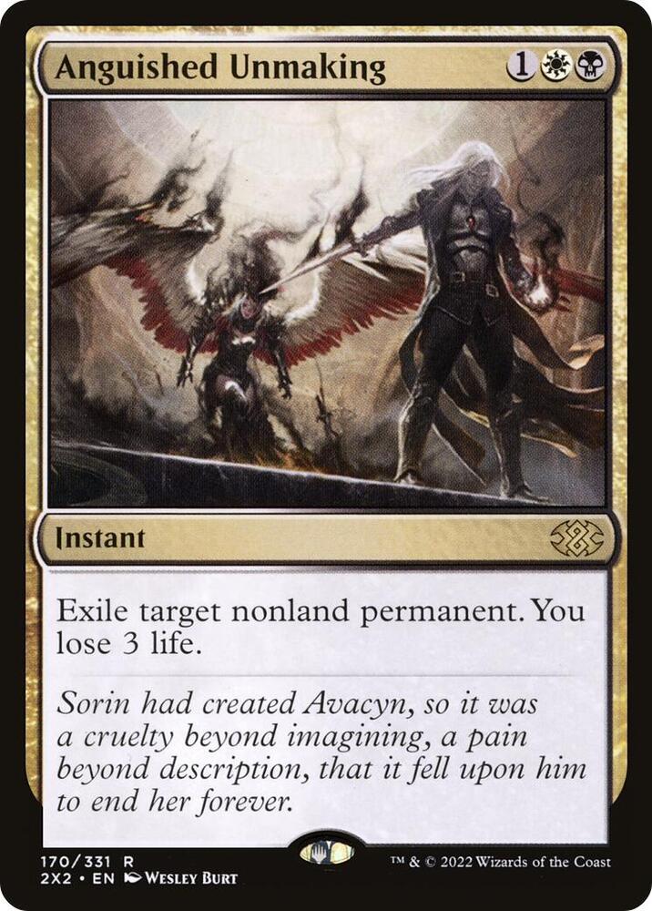 Anguished Unmaking (170) [Double Masters 2022]