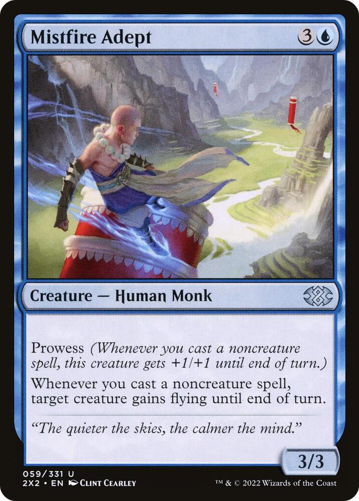Mistfire Adept (59) [Double Masters 2022]