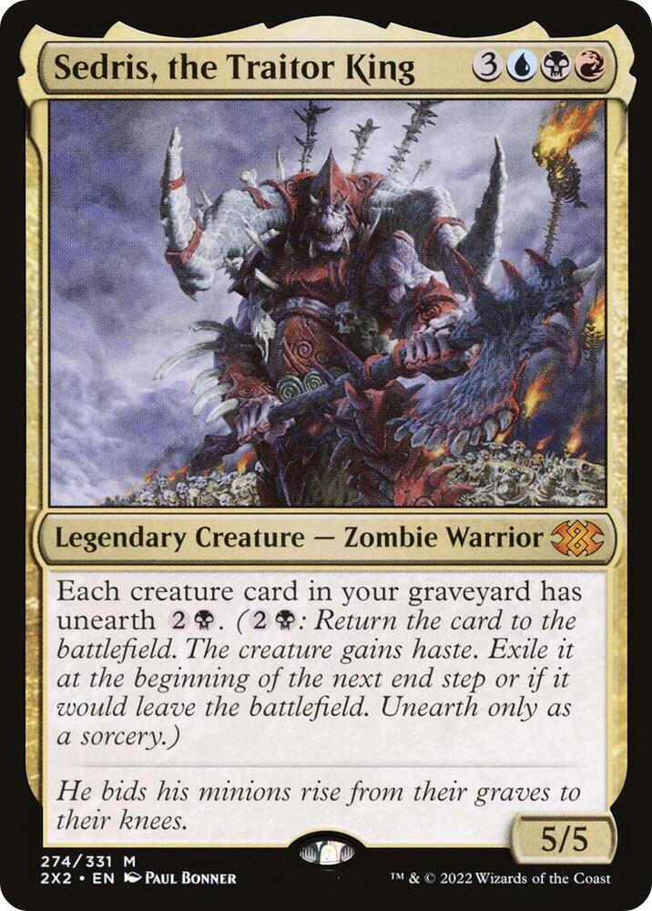 Sedris, the Traitor King (274) [Double Masters 2022]