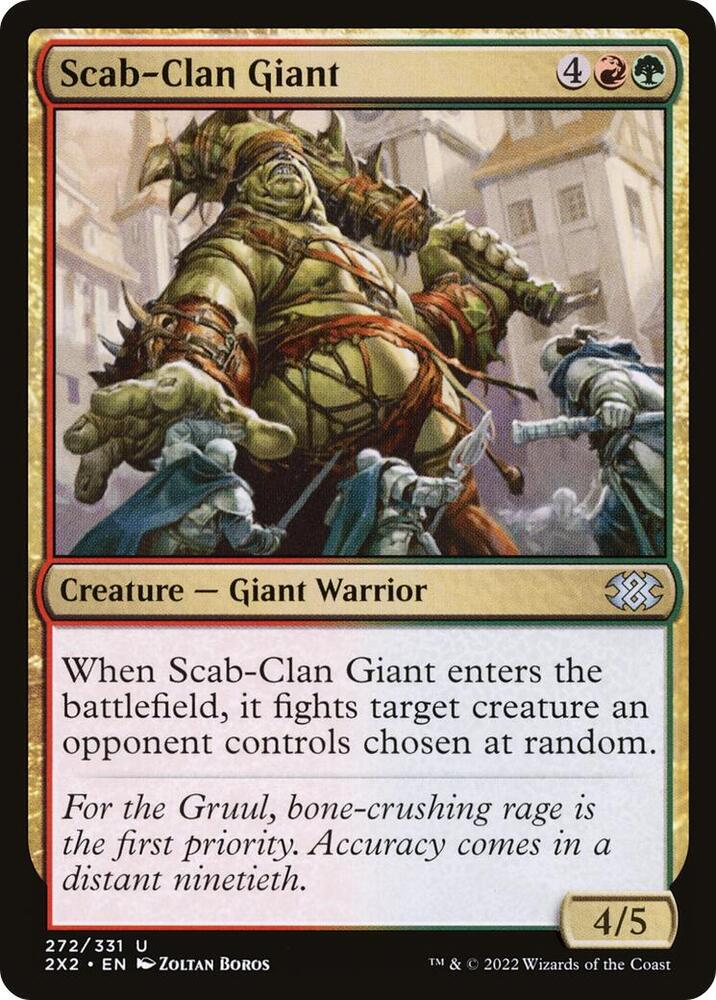 Scab-Clan Giant (272) [Double Masters 2022]