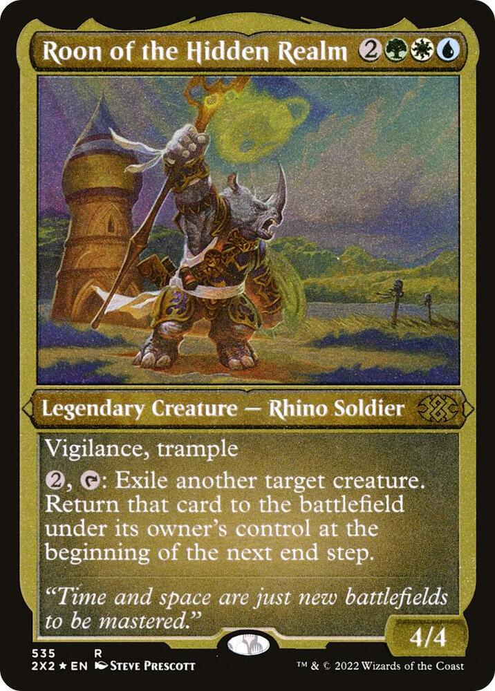 Roon of the Hidden Realm (Foil Etched) (535) [Double Masters 2022]