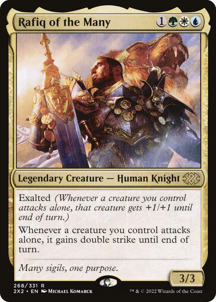 Rafiq of the Many (268) [Double Masters 2022]