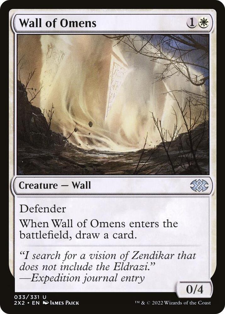 Wall of Omens (33) [Double Masters 2022]