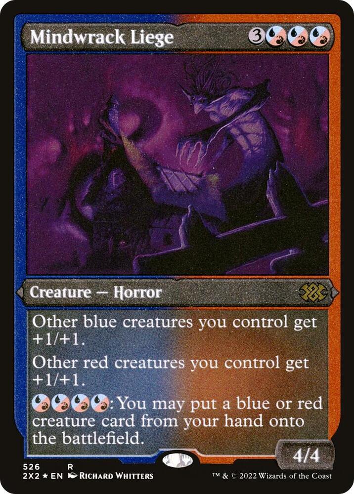 Mindwrack Liege (Foil Etched) (526) [Double Masters 2022]