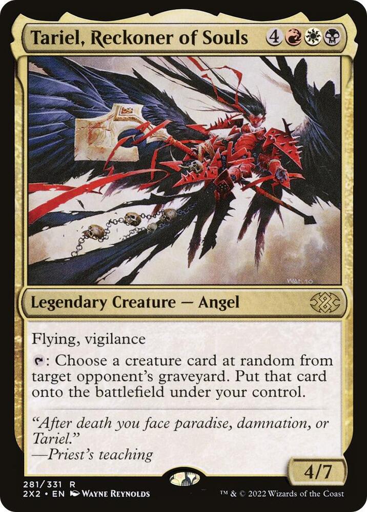 Tariel, Reckoner of Souls (281) [Double Masters 2022]