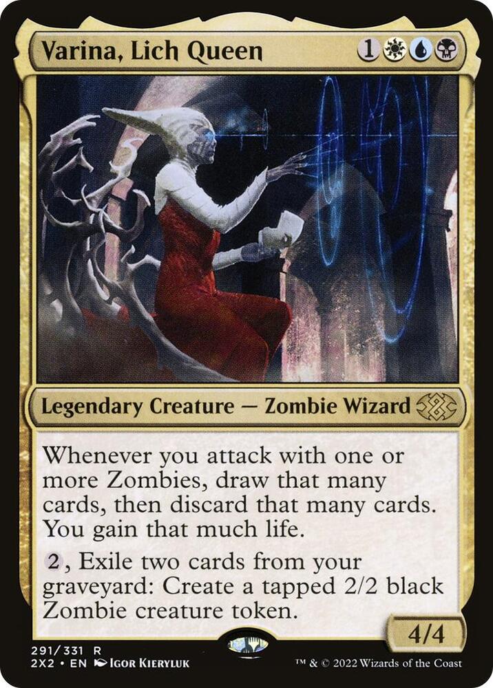 Varina, Lich Queen (291) [Double Masters 2022]