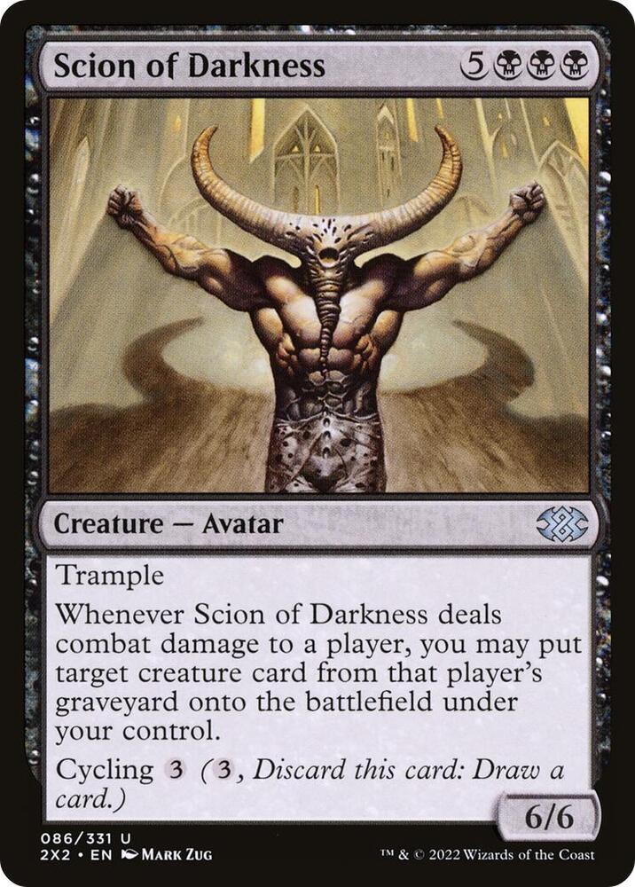 Scion of Darkness (86) [Double Masters 2022]