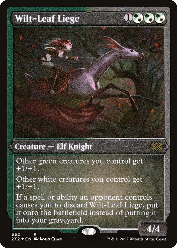 Wilt-Leaf Liege (Foil Etched) (552) [Double Masters 2022]