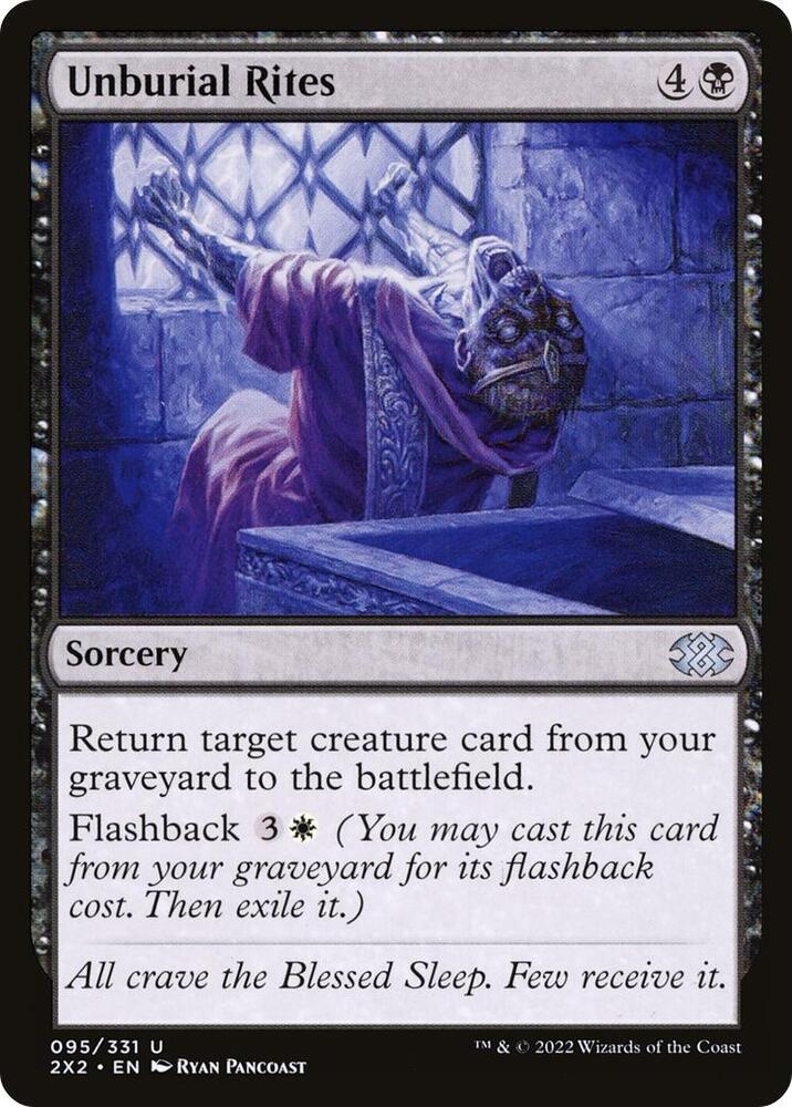 Unburial Rites (95) [Double Masters 2022]
