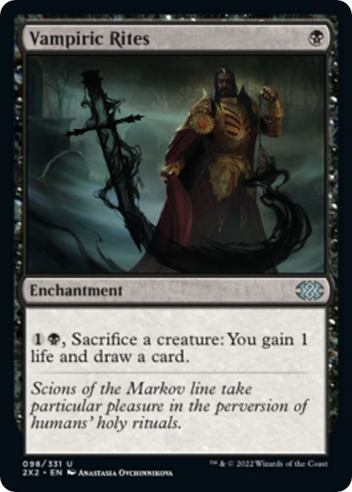 Vampiric Rites (98) [Double Masters 2022]