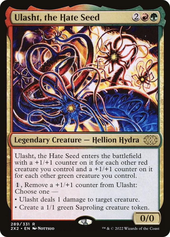 Ulasht, the Hate Seed (289) [Double Masters 2022]