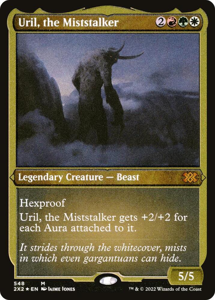 Uril, the Miststalker (Foil Etched) (548) [Double Masters 2022]