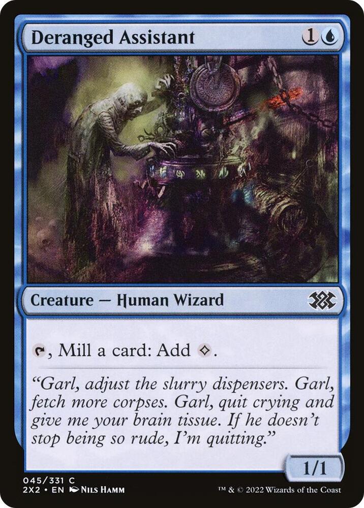 Deranged Assistant (45) [Double Masters 2022]