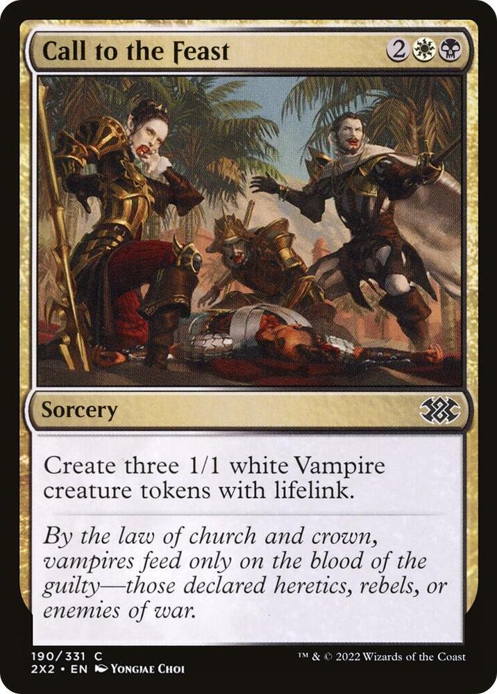 Call to the Feast (190) [Double Masters 2022]