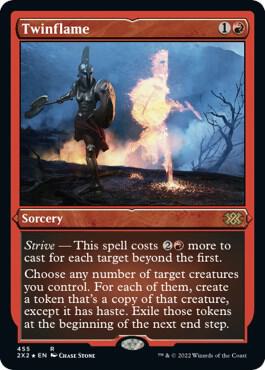 Twinflame (Foil Etched) (455) [Double Masters 2022]