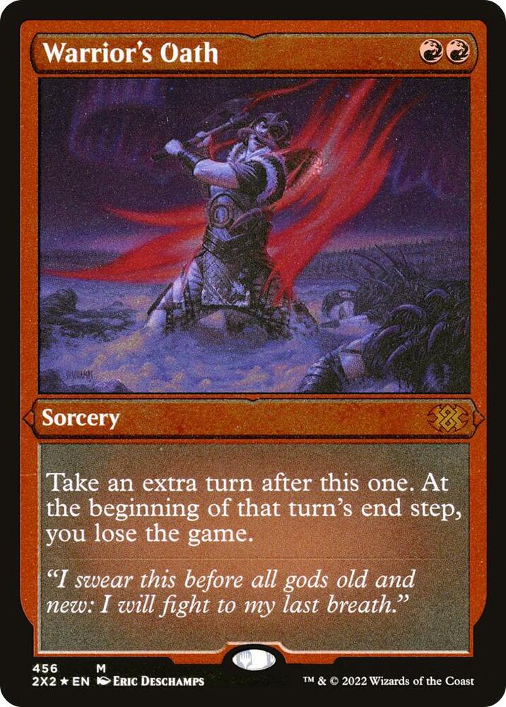 Warrior's Oath (Foil Etched) (456) [Double Masters 2022]