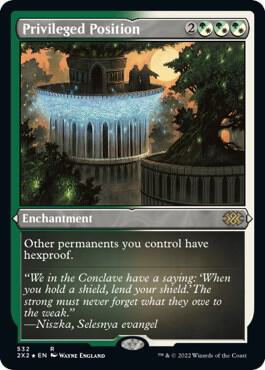 Privileged Position (Foil Etched) (532) [Double Masters 2022]