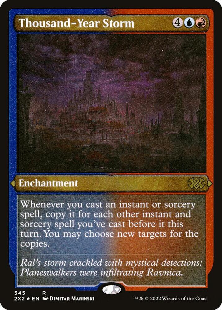 Thousand-Year Storm (Foil Etched) (545) [Double Masters 2022]