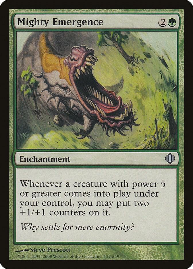 Mighty Emergence (137) [Shards of Alara]