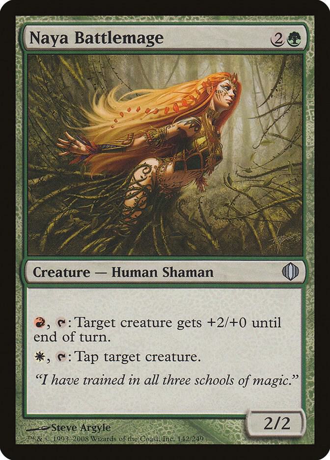 Naya Battlemage (142) [Shards of Alara]