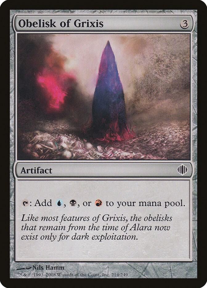 Obelisk of Grixis (214) [Shards of Alara]