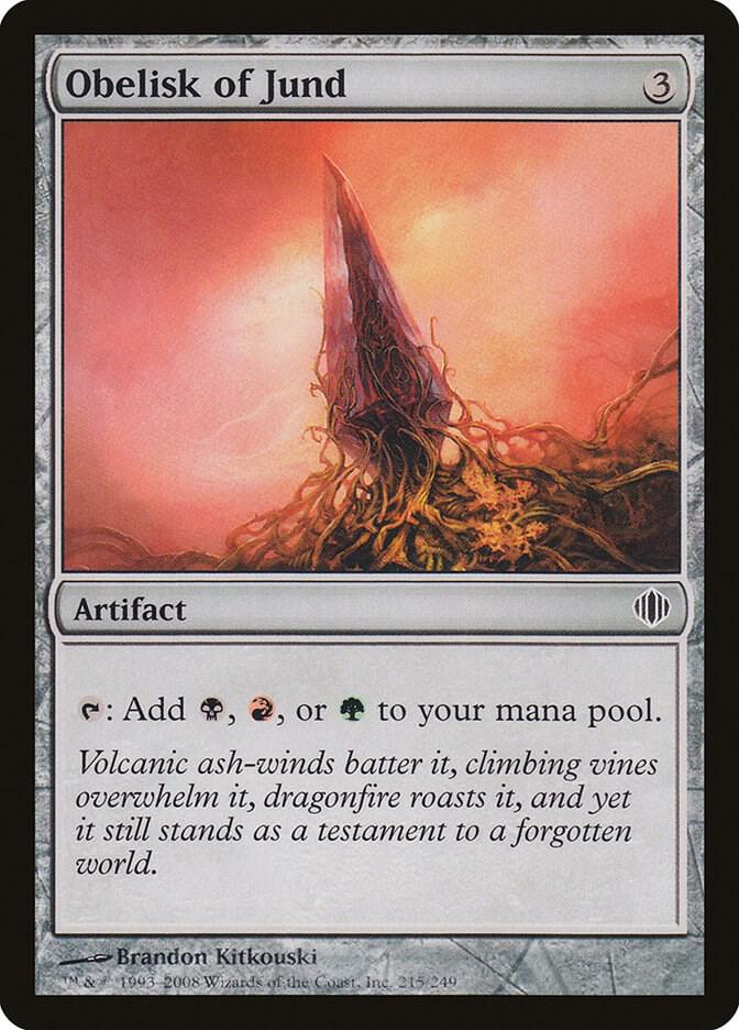 Obelisk of Jund (215) [Shards of Alara]