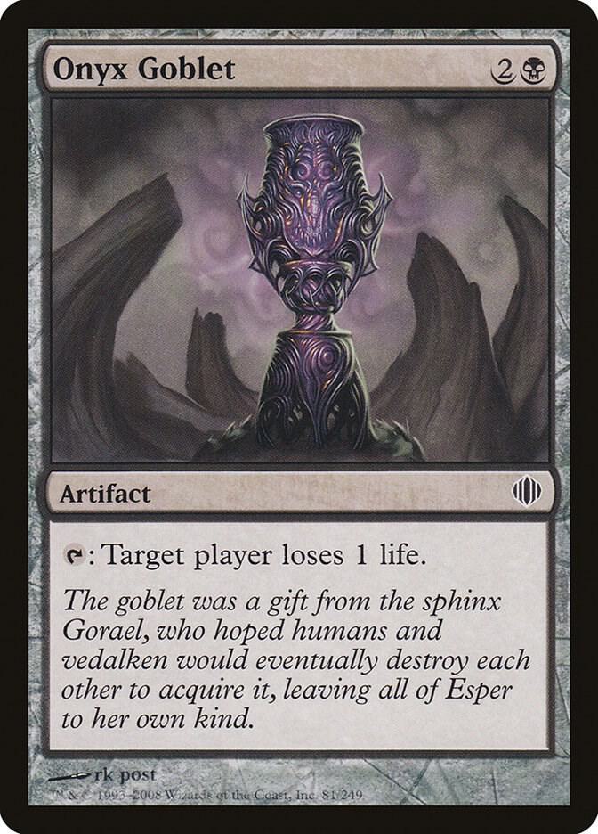 Onyx Goblet (81) [Shards of Alara]