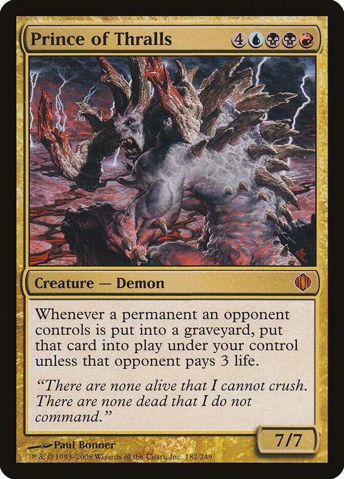 Prince of Thralls (182) [Shards of Alara]