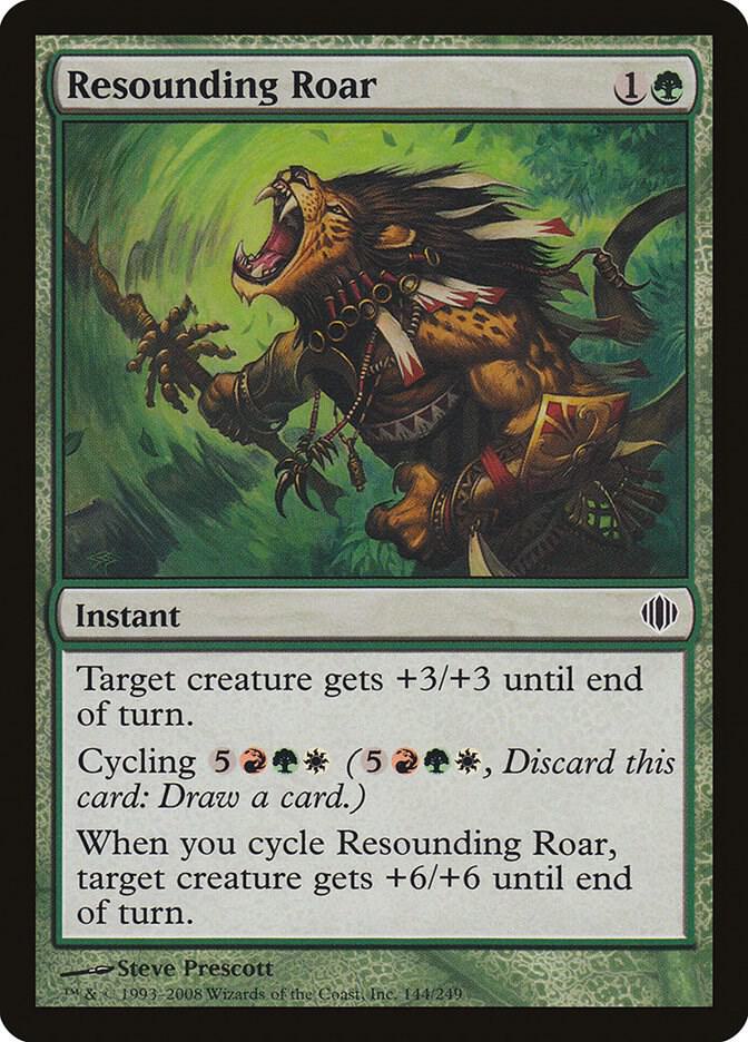 Resounding Roar (144) [Shards of Alara]