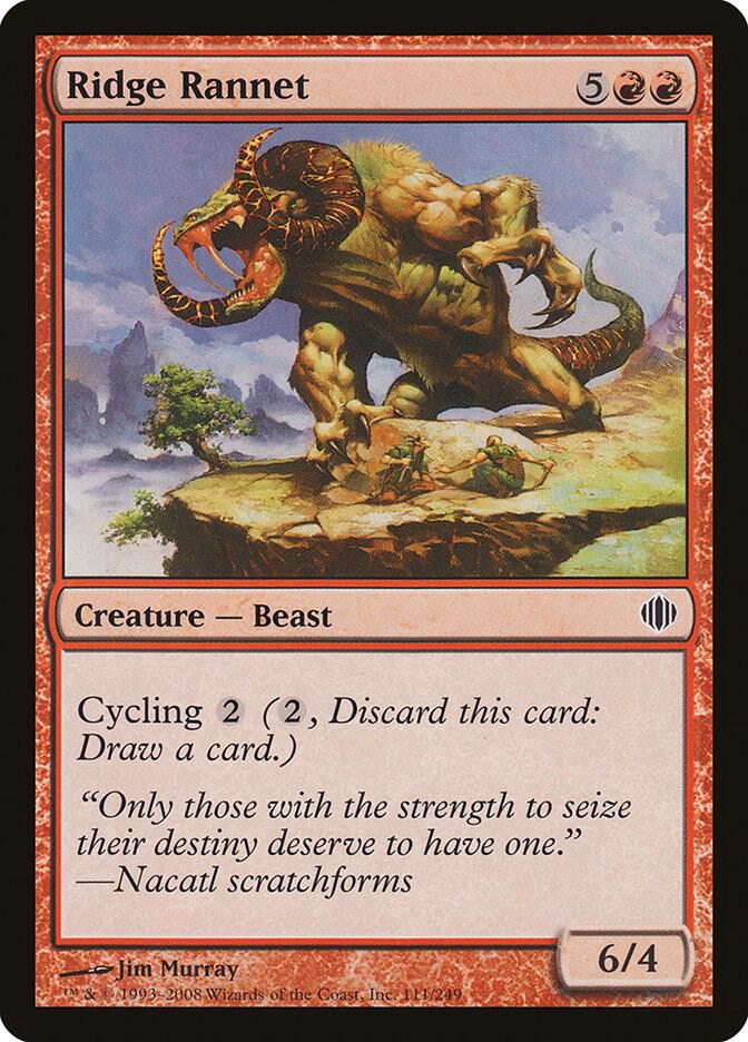 Ridge Rannet (111) [Shards of Alara]