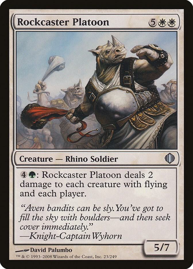 Rockcaster Platoon (23) [Shards of Alara]