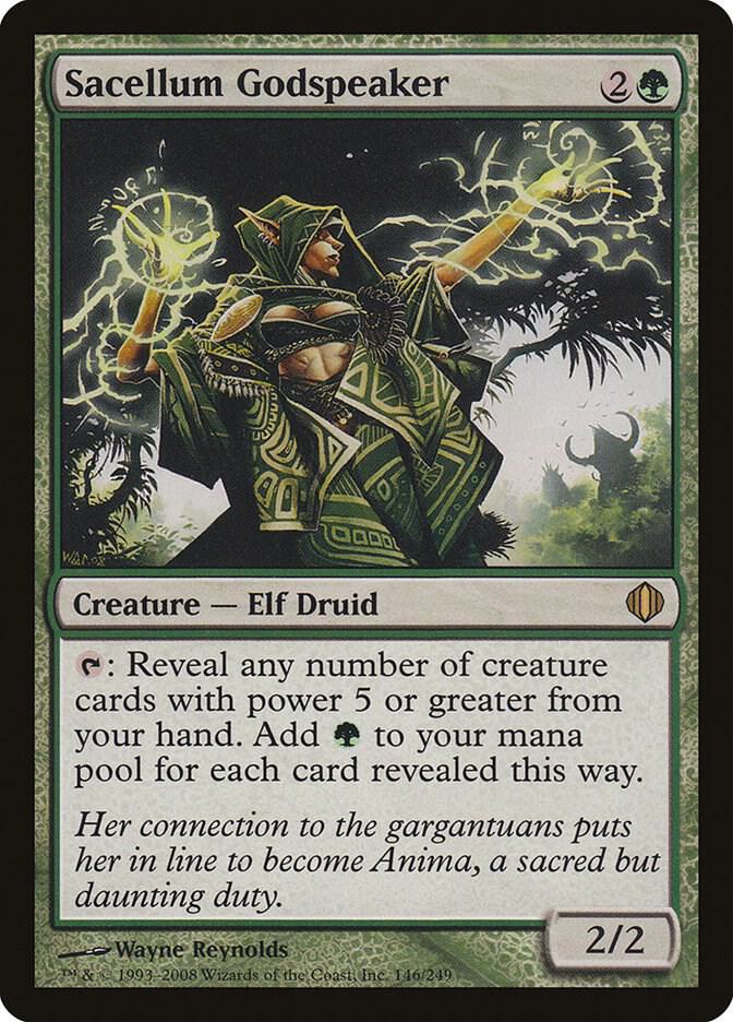 Sacellum Godspeaker (146) [Shards of Alara]