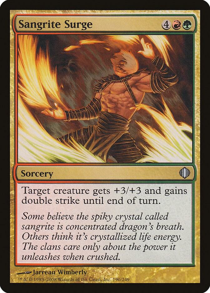 Sangrite Surge (190) [Shards of Alara]