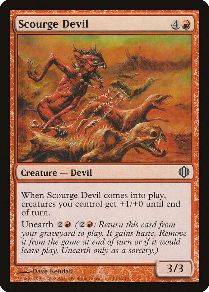 Scourge Devil (113) [Shards of Alara]