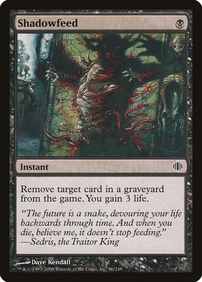 Shadowfeed (86) [Shards of Alara]