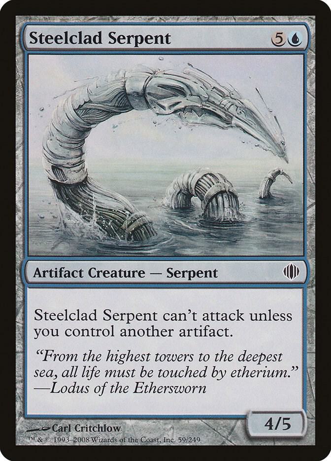 Steelclad Serpent (59) [Shards of Alara]