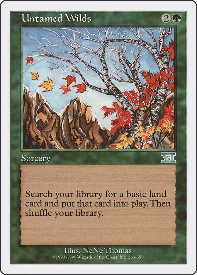 Untamed Wilds (263) [Classic Sixth Edition]