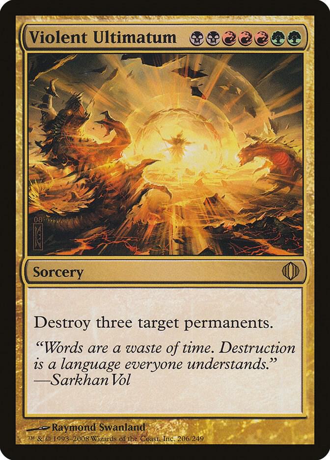 Violent Ultimatum (206) [Shards of Alara]