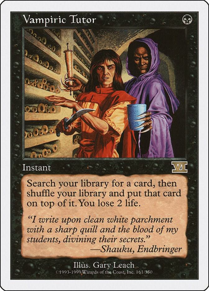 Vampiric Tutor (161) [Classic Sixth Edition]