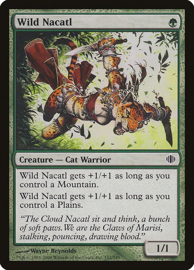 Wild Nacatl (152) [Shards of Alara]