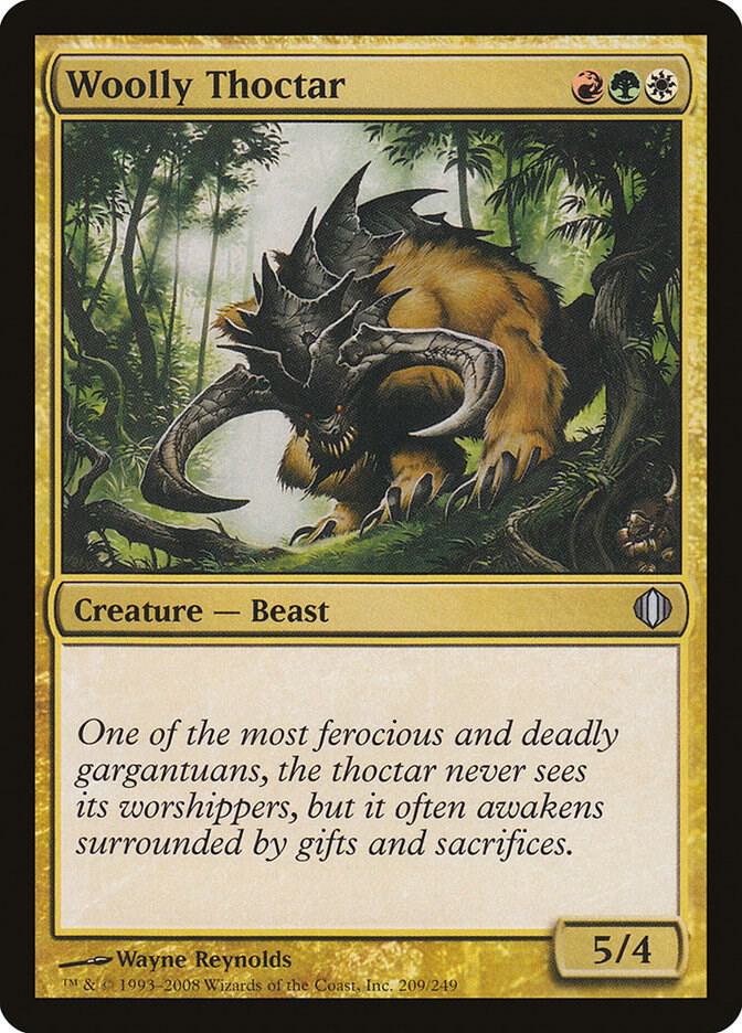 Woolly Thoctar (209) [Shards of Alara]