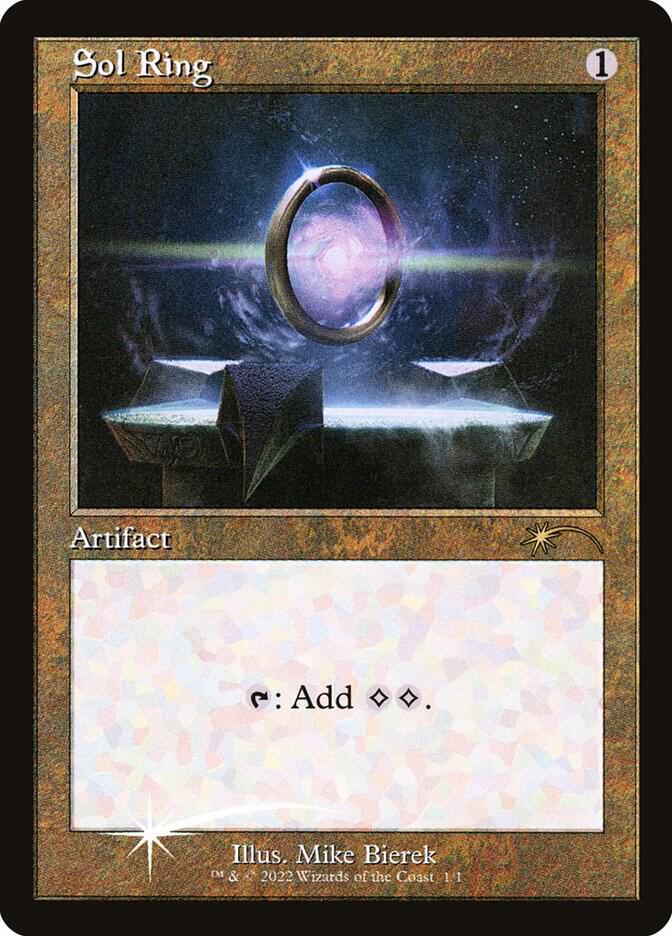 Sol Ring (Retro Frame) (1) [WPN & Gateway Promos]