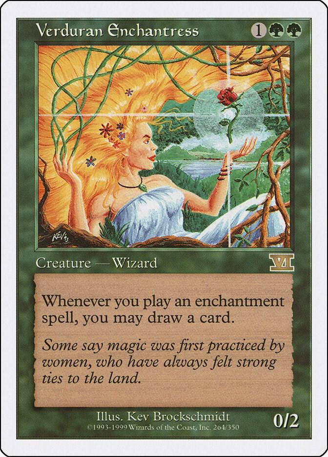 Verduran Enchantress (264) [Classic Sixth Edition]