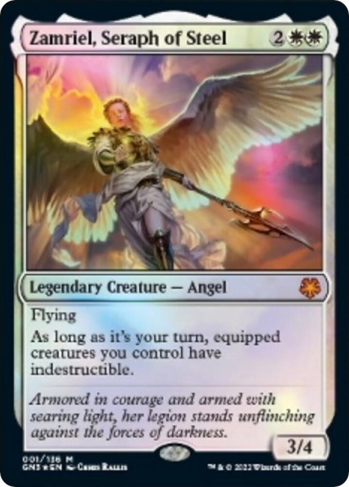 Zamriel, Seraph of Steel (1) [Game Night: Free-for-All]