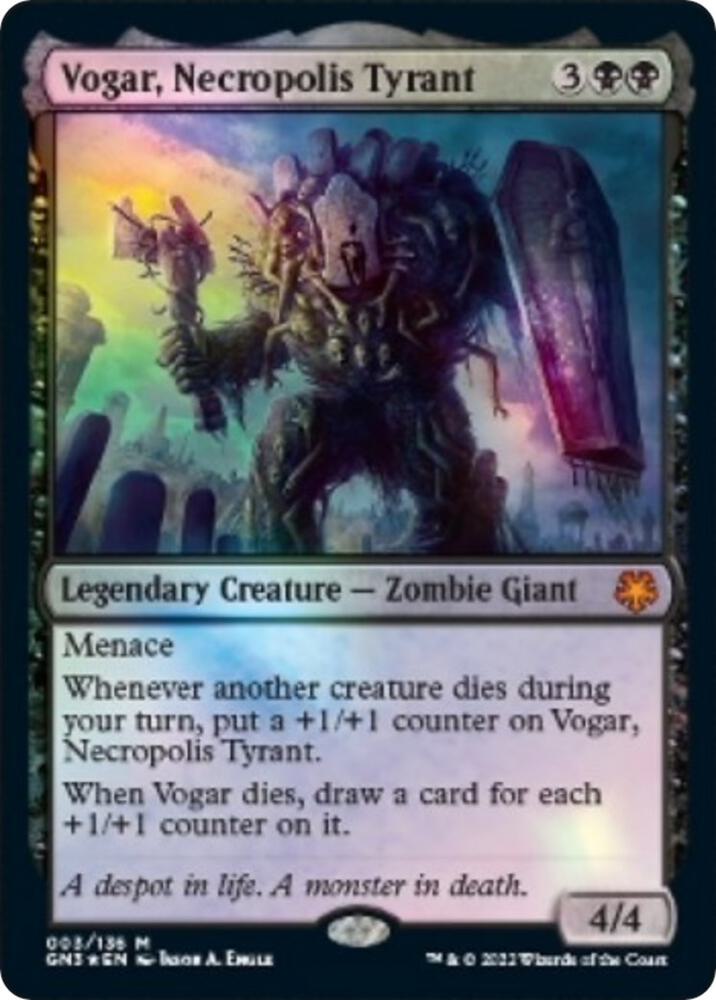 Vogar, Necropolis Tyrant (3) [Game Night: Free-for-All]