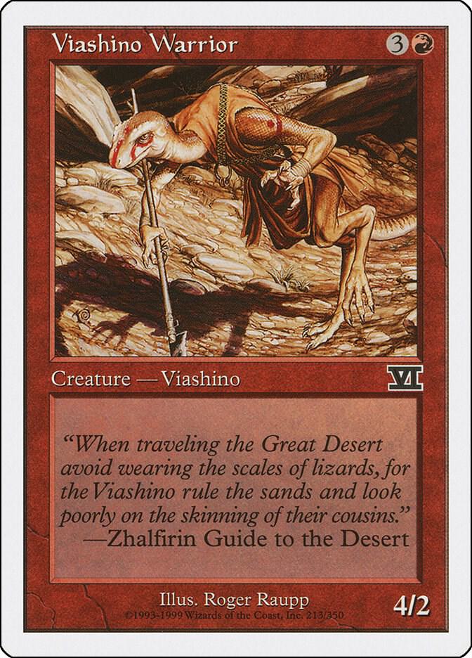 Viashino Warrior (213) [Classic Sixth Edition]