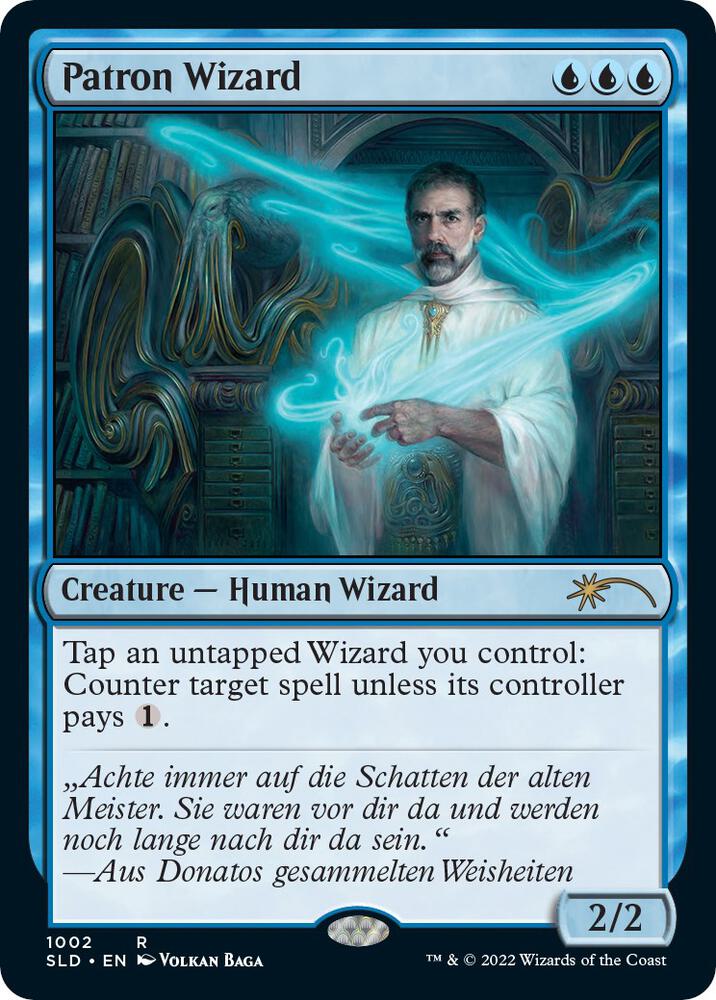Patron Wizard (1002) [Secret Lair Drop]