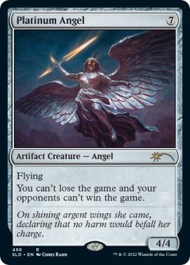 Platinum Angel (496) [Secret Lair Drop]